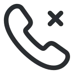 Call Remove SVG Icon